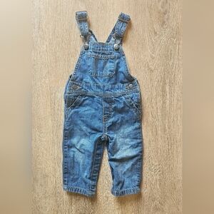 6-9m Denim Overalls